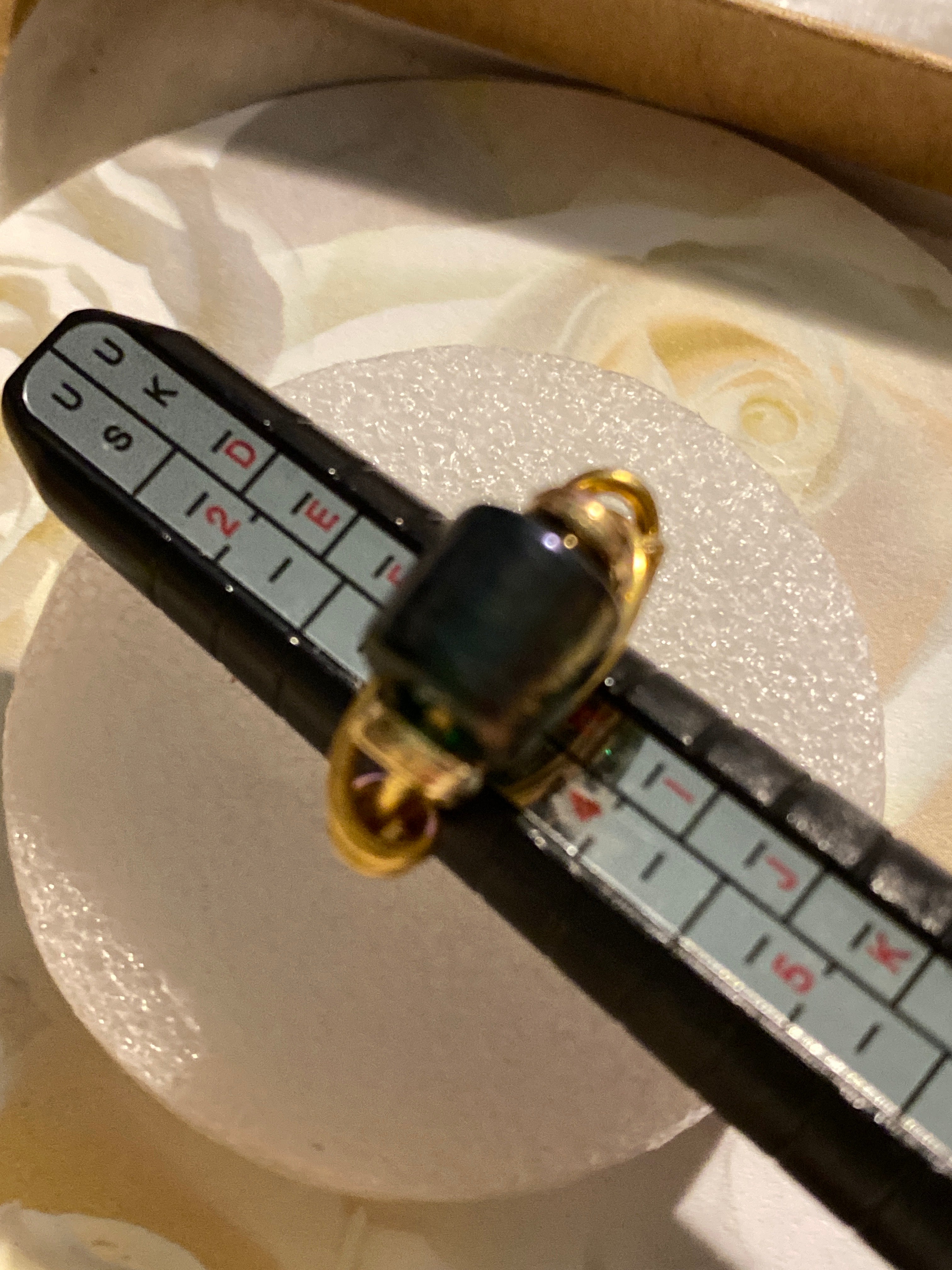 Hand Made Wire Ring Bead