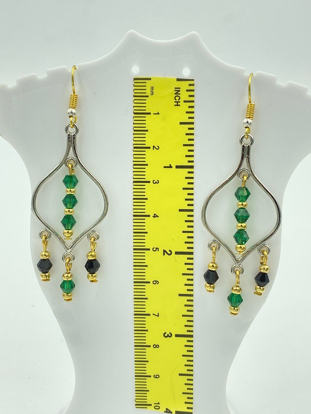 Hook Earrings Elegant Rhinestones Chandelier